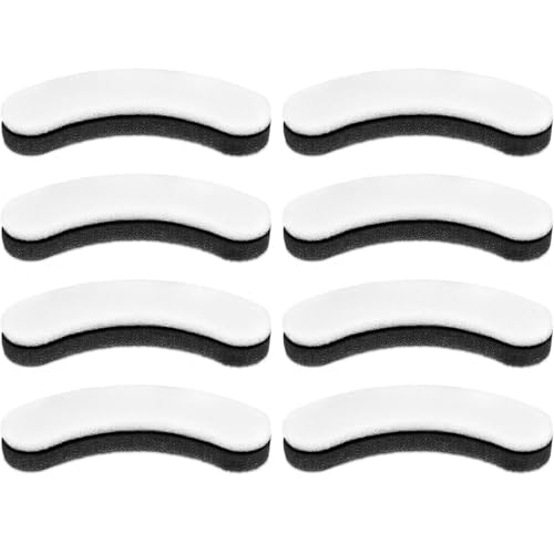 Xweptuy PET Fountain Filter, 8pcs 6, 5 x 1, 6 x 1 Zoll Katzenwasserfilter Ersatzvergleich mit DF10 DF30 Water Fountain kompatibel von Xweptuy