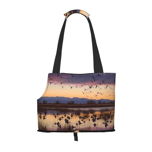Bosque Del Apache Tragetasche für Katzen und kleine Hunde Bosque Del Apache Tragetasche für Katzen und kleine Hunde von Xzeit