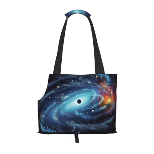 Tragetasche für Katzen und kleine Hunde mit Galaxie-Aufdruck, weiche Seiten, tragbar, wasserdicht Tragetasche für Katzen und kleine Hunde mit Galaxie-Aufdruck, weiche Seiten, tragbar, wasserdicht von Xzeit
