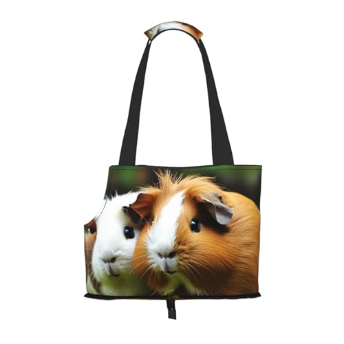 Tragetasche für Katzen und kleine Hunde mit Meerschweinchen-Aufdruck, weiche Seiten, tragbar, Wateroroof Tragetasche für Katzen und kleine Hunde mit Meerschweinchen-Aufdruck, weiche Seiten, tragbar, Wateroroof von Xzeit