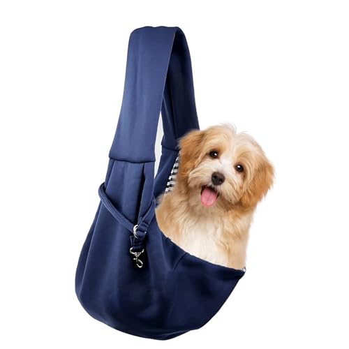 Hundetragetasche, Hundetragetasche, Welpentuch mit einer Tasche, Tragen Sie Haustiere mit einem Gewicht von 5,9 kg, für Outdoor-Spaziergänge, Reisen, Einkaufen Hundetragetasche, Hundetragetasche, Welpentuch mit einer Tasche, Tragen Sie Haustiere mit einem Gewicht von 5,9 kg, für Outdoor-Spaziergänge, Reisen, Einkaufen von XzhixiangKing