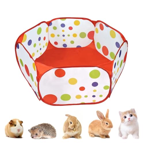 Laufstall für Hamster, tragbar, faltbar, für den Innen- und Außenbereich, für Meerschweinchen, Kaninchen, Chinchillas Laufstall für Hamster, tragbar, faltbar, für den Innen- und Außenbereich, für Meerschweinchen, Kaninchen, Chinchillas von XzhixiangKing