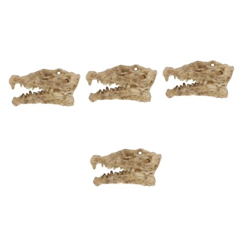 Reptilien-Tank-Zuchtbox, Meeresschildkröte, Spielzeug, Reptilienkäfig, Aquarium-Dekoration, kleines Fischversteck, beigefarbenes Harz, 4 Stück Reptilien-Tank-Zuchtbox, Meeresschildkröte, Spielzeug, Reptilienkäfig, Aquarium-Dekoration, kleines Fischversteck, beigefarbenes Harz, 4 Stück von XzhixiangKing