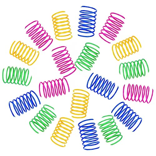 Xzhixiao 20-teiliges Katzenfederspielzeug-Set, Featured Plastikspulenfeder, Neuheit Haustier Spielzeug, Katze Farbe Spulenfeder Spielzeug. Haustier Begleiter. Xzhixiao 20-teiliges Katzenfederspielzeug-Set, Featured Plastikspulenfeder, Neuheit Haustier Spielzeug, Katze Farbe Spulenfeder Spielzeug. Haustier Begleiter. von Xzhixiao