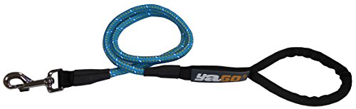 Yago Sportleine für Hunde aus Nylon, Länge 1,20 m, Blau von Yago