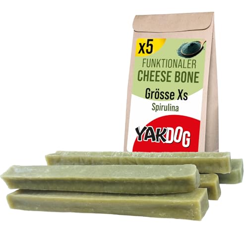 YAKDOG Gesundheit+ - Käse-Kausnacks Für Hunde XS - Spirulina - Immunsystem - Reich An Protein & Kalzium - Lang Anhaltender Snack - 100% Natürlich - HimalayaTradition - Hergestellt In Belgien YAKDOG Gesundheit+ - Käse-Kausnacks Für Hunde XS - Spirulina - Immunsystem - Reich An Protein & Kalzium - Lang Anhaltender Snack - 100% Natürlich - HimalayaTradition - Hergestellt In Belgien von YAKDOG