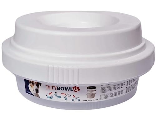 Trinknapf für Hunde Tilty Bowl Größe XL (lichtgrau) von YAMOOCO