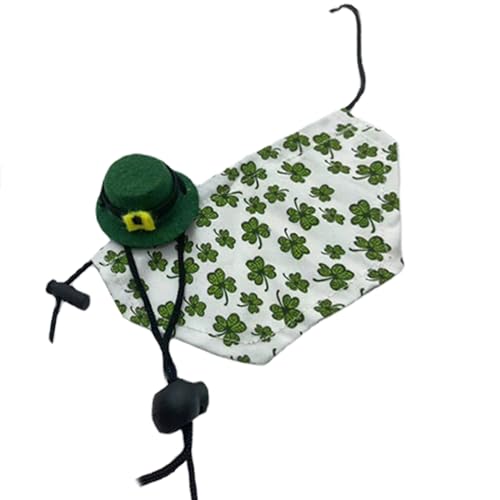 Bartdrache Patricks Day Hut und Umhang, verstellbar, Urlaubskostüm von YANBOYI