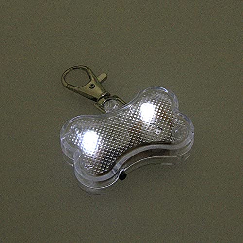 YANFJHV Dog Proof Dogs Spotlight Water Lights Indicator Proof Water Running Light Pet und Cats Pendant Night Pet Zubehör Für (White, One Size) von YANFJHV