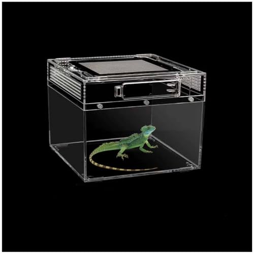 Reptilien-Terrarium Amphibische Aufzuchtbox Aus Acryl Für Reptilien, Bartagamen, Geckos, Echsen, Geckobecken, Einfache Montage,A von YANGMIAN