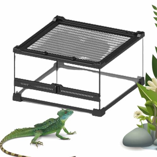 Reptilien-Zuchtbox Dichtungstechnologie Amphibisch Doppeltür-Design Für Einfache Fütterung Einer Vielzahl Von Kleintieren,A von YANGMIAN