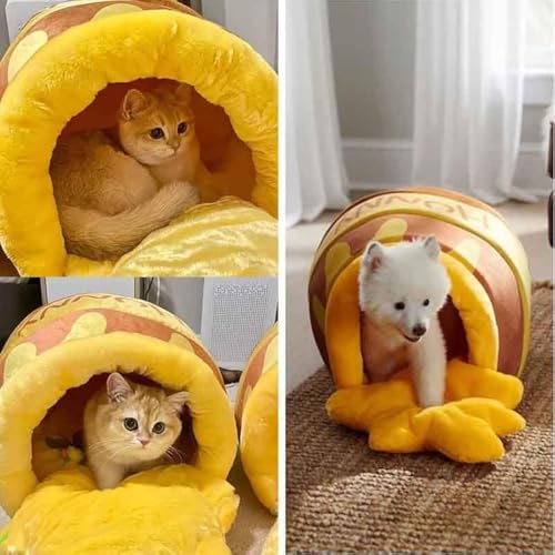 YANGYANGDA Katzenbett Höhle Honeypot Katzenhaus Indoor Cat Cute and Comfortable Pet Cat Sofa Cute and Comfortable Pet Cat House YANGYANGDA Katzenbett Höhle Honeypot Katzenhaus Indoor Cat Cute and Comfortable Pet Cat Sofa Cute and Comfortable Pet Cat House von YANGYANGDA