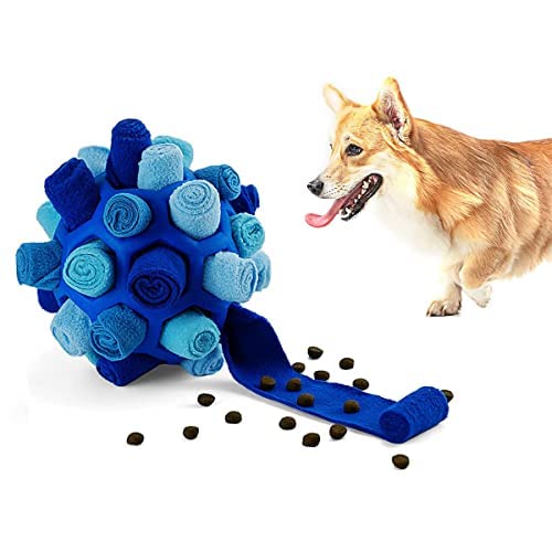 YANGYANGDA Kauspielzeug für Hunde, interaktives Hundespielzeug, Schnüffelball für Hunde, Schnüffelmatte, natürliche Futtersuche, Hundestimulationsspielzeug für kleine, mittelgroße Hunde (D) von YANGYANGDA