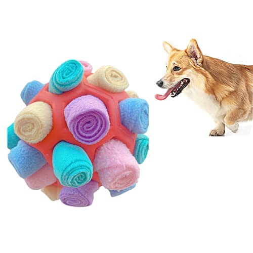 YANGYANGDA Kauspielzeug für Hunde, interaktives Hundespielzeug, Schnüffelball für Hunde, Schnüffelmatte, natürliche Futtersuche, Hundestimulationsspielzeug für kleine, mittelgroße Hunde (E) von YANGYANGDA