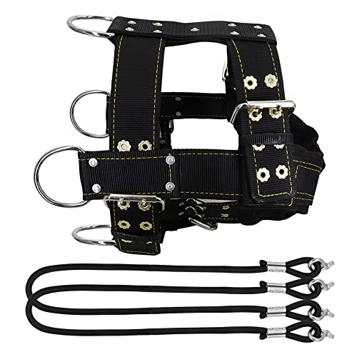 Strapazierfähiges Hundetrainingsgeschirr Halsband für große Hunde Shepherd Pet Weight Pulling Harness Agility Hundetrainingsprodukte von YANYUESHOP