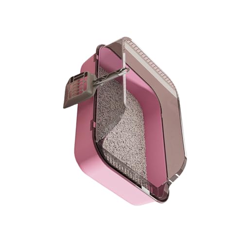 Halblose Katzentoilette, dick, Antipilling-Wand, großer Platz, für mehrere Katzen, geruchsblockierend, einfache Reinigung, verdickte Box Halblose Katzentoilette, dick, Antipilling-Wand, großer Platz, für mehrere Katzen, geruchsblockierend, einfache Reinigung, verdickte Box von YAOGUI