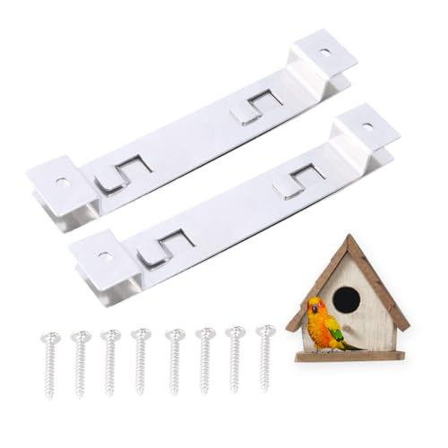 Schnelle und einfache Installation Halterung für Vogelhäuser Stabile und Stahlmontage zur Sicherung von Vogelhäusern Futterspendern Haushalterung Hausbaummontage Aufhänger Schnelle und einfache Installation Halterung für Vogelhäuser Stabile und Stahlmontage zur Sicherung von Vogelhäusern Futterspendern Haushalterung Hausbaummontage Aufhänger von YAOGUI