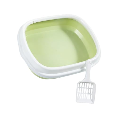 Spritzwassergeschützte Katzentoilette, Luftstromlöcher, abnehmbare Struktur, geeignet für verschiedene Rassen, niedrige Trackings, halbgeschlossene Katzensandbox Spritzwassergeschützte Katzentoilette, Luftstromlöcher, abnehmbare Struktur, geeignet für verschiedene Rassen, niedrige Trackings, halbgeschlossene Katzensandbox von YAOGUI