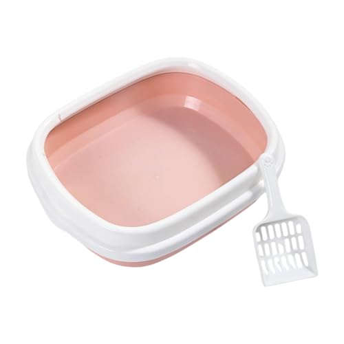 Spritzwassergeschützte Katzentoilette, Luftstromlöcher, abnehmbare Struktur, geeignet für verschiedene Rassen, niedrige Trackings, halbgeschlossene Katzensandbox Spritzwassergeschützte Katzentoilette, Luftstromlöcher, abnehmbare Struktur, geeignet für verschiedene Rassen, niedrige Trackings, halbgeschlossene Katzensandbox von YAOGUI