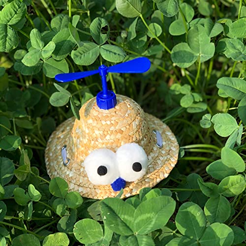 Strohhut für kleine Haustiere, schönes Kostüm für Hunde, Welpen, Eimer, Sonnenschutzkappe für Hunde, Mädchen, Jungen, Hundekleidung, Mädchen, kleine Jungen von YAOGUI