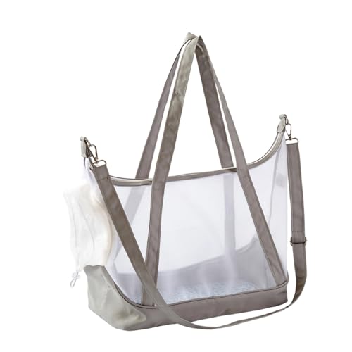 Tragetasche für Katzen, Nylon-Netz-Konstruktion, atmungsaktives Design, Sichtfenster, Kätzchen, Reisetasche, einfache Wartung, Nylon-Netz, Katzentragetasche von YAOGUI