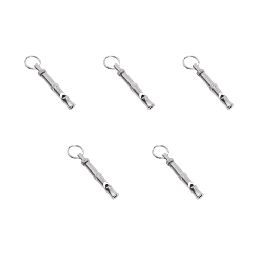 YAOGUI Haustierbedarf, Haustier-Trainingspfeife für Hunde, Welpen, tragbare Metallflöte für Hunde, Rückruf, Bell-Kontrolle, Metall-Futterhilfe YAOGUI Haustierbedarf, Haustier-Trainingspfeife für Hunde, Welpen, tragbare Metallflöte für Hunde, Rückruf, Bell-Kontrolle, Metall-Futterhilfe von YAOGUI