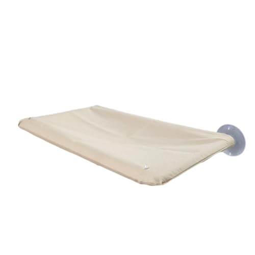 YAOGUI Katzenkratzmatte, Katzenbett, Fensterhängematte für Katze mit Saugnäpfen, Hängebett, Sitzstange, atmungsaktives Stoff-Ruhebett, einfach zu installierende Hängematte YAOGUI Katzenkratzmatte, Katzenbett, Fensterhängematte für Katze mit Saugnäpfen, Hängebett, Sitzstange, atmungsaktives Stoff-Ruhebett, einfach zu installierende Hängematte von YAOGUI