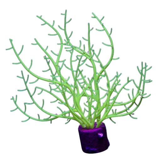 YAOGUI Künstlicher Baum, dekorative Pflanze, bunte Dekorationen für Aquarien, Ornamente, leuchtet im Dunkeln, für Aquarien, Aquarien YAOGUI Künstlicher Baum, dekorative Pflanze, bunte Dekorationen für Aquarien, Ornamente, leuchtet im Dunkeln, für Aquarien, Aquarien von YAOGUI
