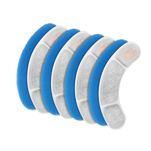 YAOGUI Mehrschichtiger Katzen Wasserbrunnenfilter Ersatz Durch Schaum Für WF050 WF060 PET Mit Effizienten Wasserfiltrationen PET Ersatzfilter von YAOGUI