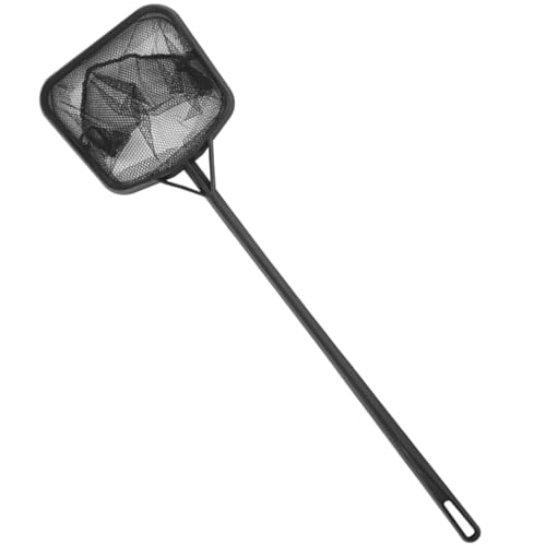 YAOGUI Tragbares Fischernetz mit langem Griff, Fischtank, Kescher, Werkzeug für die Reinigung, Schwimmer, Aquarien, langer Griff, Aquarien, feines Netz, Reinigung von YAOGUI