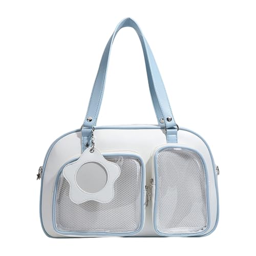 YAOGUI Transparente Handtasche Für Frauen Große Kapazität Japanische Stile Schulter Crossbody Taschen Achselhalte Geldbeutel Für Anime Fans PVC Display Tasche YAOGUI Transparente Handtasche Für Frauen Große Kapazität Japanische Stile Schulter Crossbody Taschen Achselhalte Geldbeutel Für Anime Fans PVC Display Tasche von YAOGUI