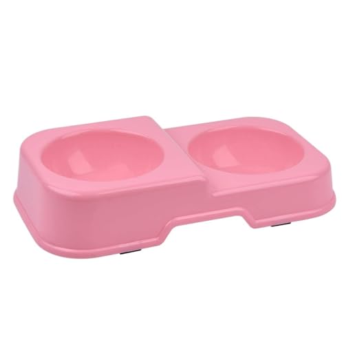 YAOHY Doppelfach Anti-Rutsch Reptilien Wasserschale Geschirr Multifunktionale Schildkröten Wasserschale Wiederverwendbare Kleine Tier Einsiedler Krabbe Reptile Näpfe(Pink) von YAOHY