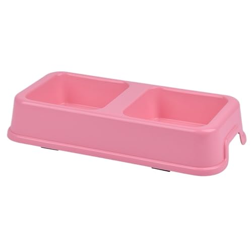 YAOHY Kunststoff Reptilien Wasserschale Nahrungsmittel Geschirr Schildkröten Wasserschale Schüssel Kunststoff Gehäuse Einsiedler Reptile Näpfe(Pink) von YAOHY