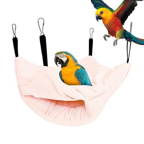 YAOPIU Warm Bird Bed,Zweilagiges Winter Vogel Wärmebett Für Käfig - Zubehör Für Voliere Fütterung Nistplatz Sitzstange Käfig Halten Spielen Schlafen Ruhen Verstecken YAOPIU Warm Bird Bed,Zweilagiges Winter Vogel Wärmebett Für Käfig - Zubehör Für Voliere Fütterung Nistplatz Sitzstange Käfig Halten Spielen Schlafen Ruhen Verstecken von YAOPIU