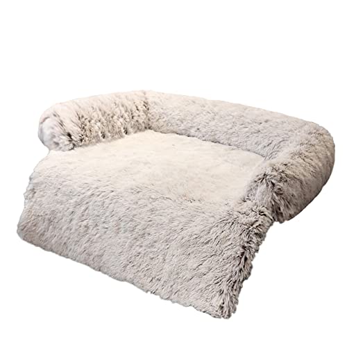 Plüsch Orthopädische Hundebett für Sofa, Couch Kissen für Hunde, Flauschige Hundedecke Plüsch Hundematte Hundesofa, Waschbar Sofaschutz Katzenbett Weiches Haustierbett für Hunde und Katzen von YAOTT