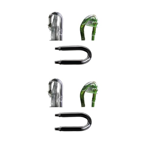 YAPAILANG Aquarium-Zubehör, transparentes Glasrohr, U-Form, Sauerstoffdiffusor-Set für Fische für Aquarium und Hydrokultur-Co2-System YAPAILANG Aquarium-Zubehör, transparentes Glasrohr, U-Form, Sauerstoffdiffusor-Set für Fische für Aquarium und Hydrokultur-Co2-System von YAPAILANG
