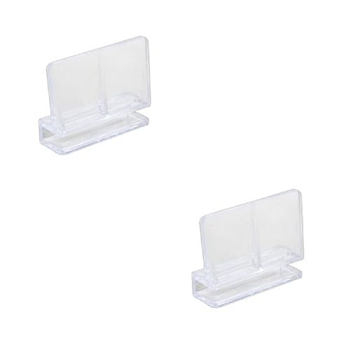 YAPAILANG Haustierbedarf, Acryl-Clip für Aquarien, Glasabdeckungs-Clips, transparente Halterung für 6 mm dicke Wand, einfach zu installieren YAPAILANG Haustierbedarf, Acryl-Clip für Aquarien, Glasabdeckungs-Clips, transparente Halterung für 6 mm dicke Wand, einfach zu installieren von YAPAILANG