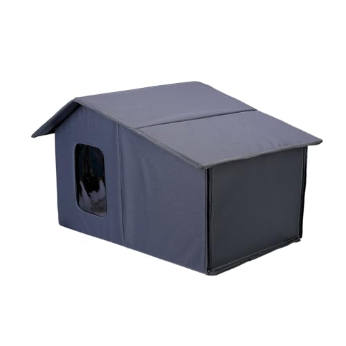 YAPAILANG Katzenkratzmatte, Katzenbett, Katzenzelt, Bett für Outdoor-Hunde, großes Unterschlupfbett, Haus, Tipi-Zelt, Foto-Requisiten, wasserdicht, faltbarer Unterstand YAPAILANG Katzenkratzmatte, Katzenbett, Katzenzelt, Bett für Outdoor-Hunde, großes Unterschlupfbett, Haus, Tipi-Zelt, Foto-Requisiten, wasserdicht, faltbarer Unterstand von YAPAILANG