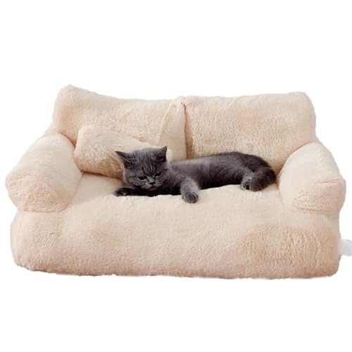 YAPAILANG Kratzmatte für Katzen, kreatives Haustierbett, abnehmbarer Bezug, Nest für Hunde und Katzen, weiches Plüsch, bequemes Sofa, mehrere Farben YAPAILANG Kratzmatte für Katzen, kreatives Haustierbett, abnehmbarer Bezug, Nest für Hunde und Katzen, weiches Plüsch, bequemes Sofa, mehrere Farben von YAPAILANG