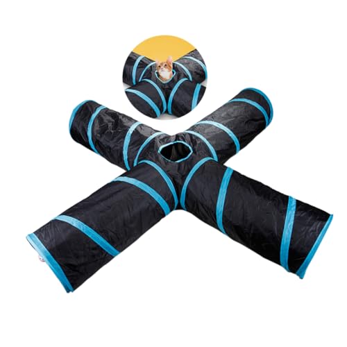 YARNOW Faltbares Haustier-Tunnel-Set Hundetunnel Knisterpapier Interaktives Spielzeug Für Welpen Katzen Hamster YARNOW Faltbares Haustier-Tunnel-Set Hundetunnel Knisterpapier Interaktives Spielzeug Für Welpen Katzen Hamster von YARNOW