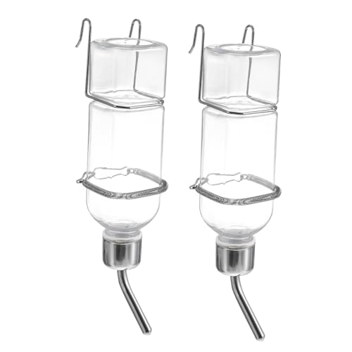 2St Kaninchentrinker Automatischer Wassernapfspender für Hunde Trinkflasche für Hamster meerschweinchen trinkflasche Hamster trinkflasche pro Zubringer wasserspender für Haustiere YARNOW von YARNOW