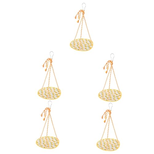 5St Haustier Hängematte Animal Toys Tier Spielzeug eidechsen Spielzeug kleintierspielzeug Haustierschaukel Eidechsen-Hängematten Hängematte für Kleintiere Stoff Yellow YARNOW 5St Haustier Hängematte Animal Toys Tier Spielzeug eidechsen Spielzeug kleintierspielzeug Haustierschaukel Eidechsen-Hängematten Hängematte für Kleintiere Stoff Yellow YARNOW von YARNOW