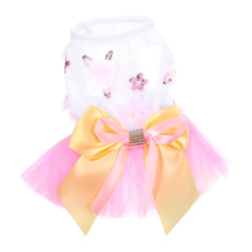 5St Hund Prinzessin Kleid Spitzenkleid Hundebekleidung Hundegeburtstagsrock Hundeblumenkleid Hundekleider für kleine Hunde Cosplay-Hundekleid Sommerkleidung für Hunde Polyester YARNOW 5St Hund Prinzessin Kleid Spitzenkleid Hundebekleidung Hundegeburtstagsrock Hundeblumenkleid Hundekleider für kleine Hunde Cosplay-Hundekleid Sommerkleidung für Hunde Polyester YARNOW von YARNOW