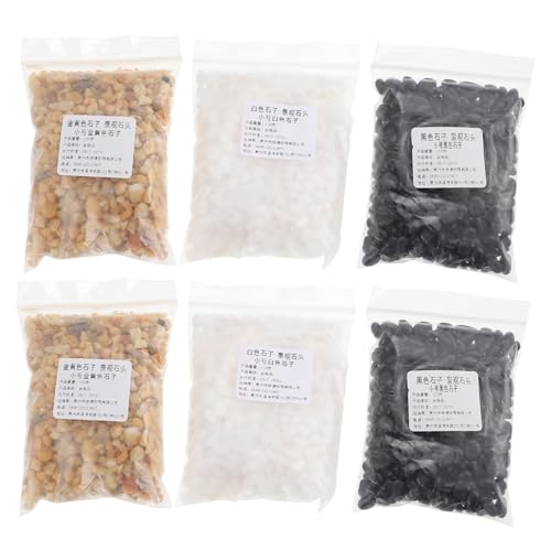 YARNOW 1tasche of Natural Stones Für Aquarien Dekorative Steine Fischbecken Garten Und Pflanzentöpfe Lifelike Aquarium Deko Für Natürliche Atmosphäre von YARNOW