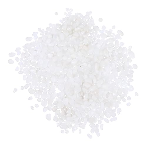 YARNOW 1 Packung Aquarium Stein Aquariensteine Teichfilter Aquarium-Ornamente-Höhle Anlage Fisch Kies Aquarium kies Unterwasser Dekoration einmachgläser Glas Kristallstein Glassteine Weiß YARNOW 1 Packung Aquarium Stein Aquariensteine Teichfilter Aquarium-Ornamente-Höhle Anlage Fisch Kies Aquarium kies Unterwasser Dekoration einmachgläser Glas Kristallstein Glassteine Weiß von YARNOW