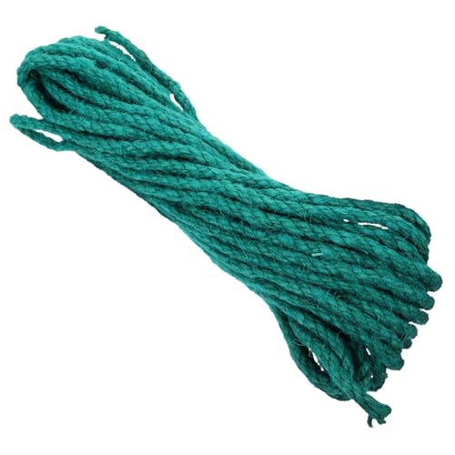 YARNOW 1 Rolle Hanfseilseilseil Kratzbaum Jute Sisaleil für Katzenkratzer natürliche Schnur hanfschnur DIY-Kreativmaterial Multifunktions-Katzenkratzseil kürzbares Kratzseil Olive Green YARNOW 1 Rolle Hanfseilseilseil Kratzbaum Jute Sisaleil für Katzenkratzer natürliche Schnur hanfschnur DIY-Kreativmaterial Multifunktions-Katzenkratzseil kürzbares Kratzseil Olive Green von YARNOW