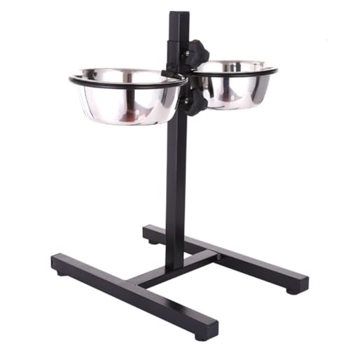 YARNOW 1 Satz Anhebbarer Hundenapf Katzennapf füttern erhöhte Hundetränke edelstahlschüsseln Stainless Steel Bowl Hundenäpfe Hundefutter Faltbarer Napf für Haustiere Haustier Hund Becken YARNOW 1 Satz Anhebbarer Hundenapf Katzennapf füttern erhöhte Hundetränke edelstahlschüsseln Stainless Steel Bowl Hundenäpfe Hundefutter Faltbarer Napf für Haustiere Haustier Hund Becken von YARNOW