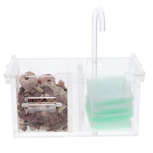 YARNOW 1 Satz Filter Für Fischbecken Klärer System Filterschwamm Pumpe Fisch Dekorationen Aquariengitterteiler Futterspender Automatisch Netz Reiniger Tank Aquarium Acryl Transparent YARNOW 1 Satz Filter Für Fischbecken Klärer System Filterschwamm Pumpe Fisch Dekorationen Aquariengitterteiler Futterspender Automatisch Netz Reiniger Tank Aquarium Acryl Transparent von YARNOW