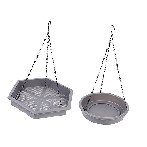 YARNOW 1 Satz Hängen Sie den Vogelhäuschen auf vogelhaus Bird House Vogelfutterautomat Vogelfutterstation hängend Vogelfütterer Wasserspender für Vögel Heimtierbedarf für Vögel pp Grey YARNOW 1 Satz Hängen Sie den Vogelhäuschen auf vogelhaus Bird House Vogelfutterautomat Vogelfutterstation hängend Vogelfütterer Wasserspender für Vögel Heimtierbedarf für Vögel pp Grey von YARNOW