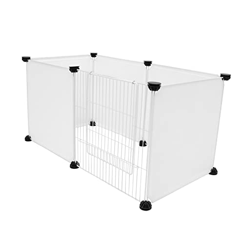 YARNOW 1 Satz Hamster Gehege hamstergehege kaninchenkäfig Haustierisolationszaun Katzengehege für draußen Zwinger meerschweinchen käfig Sicherheitszaun für Haustiere Hamsterhaus Harz Weiß YARNOW 1 Satz Hamster Gehege hamstergehege kaninchenkäfig Haustierisolationszaun Katzengehege für draußen Zwinger meerschweinchen käfig Sicherheitszaun für Haustiere Hamsterhaus Harz Weiß von YARNOW